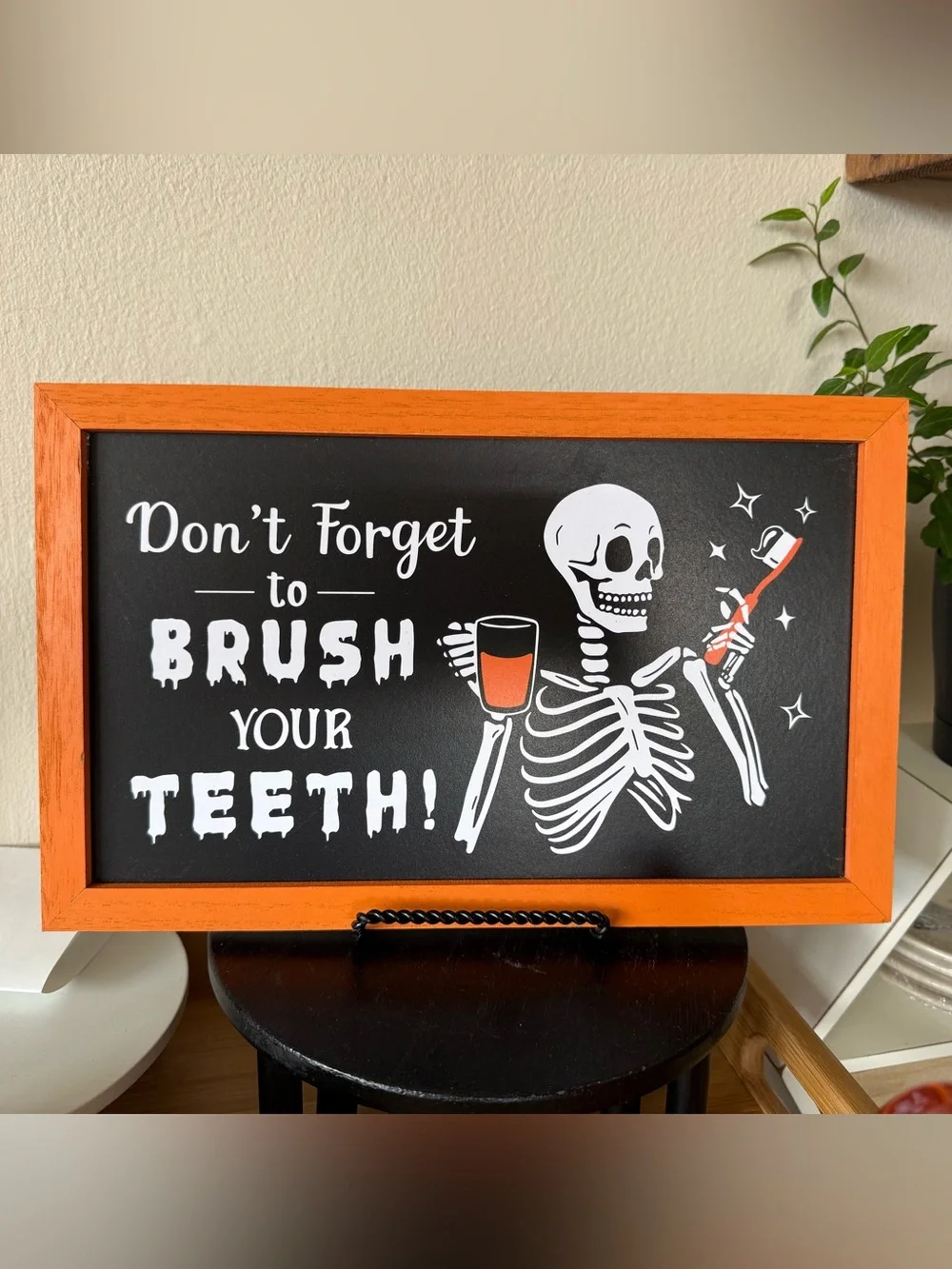 Target Bullseye Playground Halloween Themed Wall Hanging / Picture